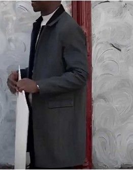 Ted Lasso Toheeb Jimoh Wool Coat