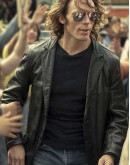 Daisy Jones & The Six Sam Claflin (Billy Dunne) Leather Blazer