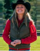 Heartland (Amy Fleming) Amber Marshall Green Vest