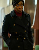 Luther The Fallen Sun Cynthia Erivo Wool Coat