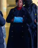 Luther The Fallen Sun Cynthia Erivo Wool Coat