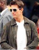 Oblivion (Jack Harper) Tom Cruise Suede Leather Jacket