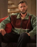 Poker Face Liam Hemsworth (Michael Nankervis) Fleece Jacket