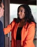 Shrinking Jessica Williams (Gaby) Cotton Blazer