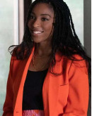 Shrinking Jessica Williams (Gaby) Cotton Blazer