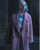 Wednesday Emma Myers (Enid Sinclair) Wool Coat