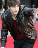 Your Place or Mine Peter Coleman Brown Leather Jacket