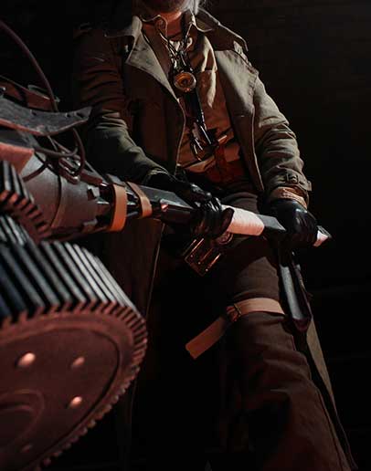 Resident Evil 8 Karl Heisenberg Costume Trench Coat