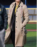 Hearts in the Game 2023 Erin Cahill Cotton Coat
