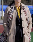 Hearts in the Game 2023 Erin Cahill Cotton Coat
