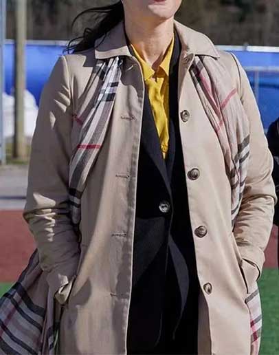 Hearts in the Game 2023 Erin Cahill Cotton Coat