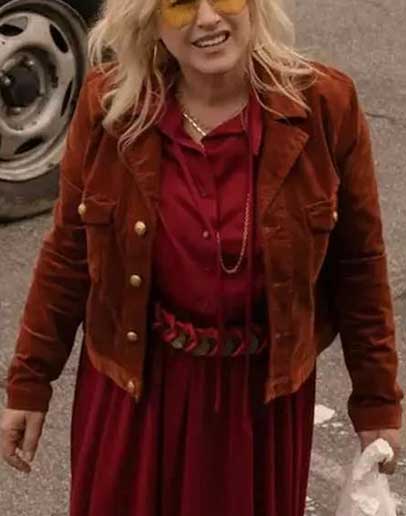 High Desert Patricia Arquette Brown Jacket