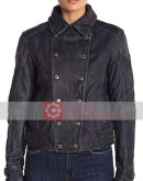 Arrow S07 Juliana Harkavy (Dinah Drake) Studded Jacket
