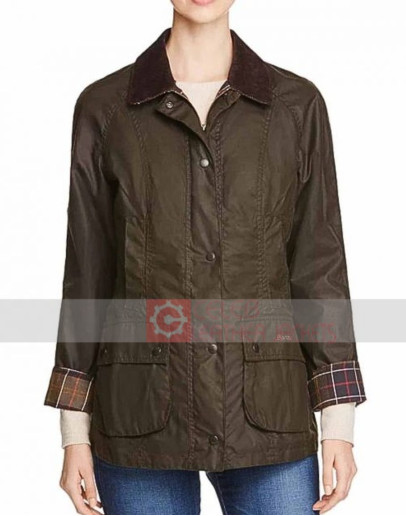 Big Sky Kylie Bunbury (Cassie Dewell) Green Jacket