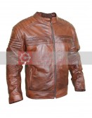 Flamboyant Clay Mandarin Collar Jacket