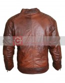 Flamboyant Clay Mandarin Collar Jacket