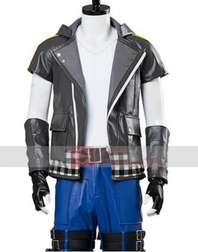 Kingdom Hearts 3 Riku Hoodie Vest Kingdom Hearts 3 Riku Hoodie Vest