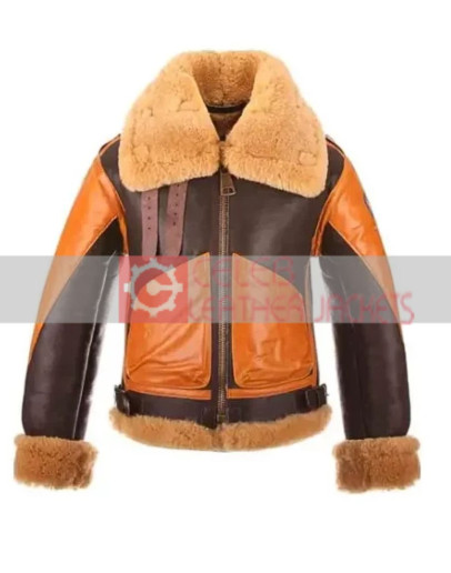 Raf B3 Aviator Shearling Jacket
