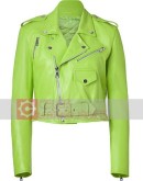 Women's Lime Green Belted Jacket Women's Lime Green Belted Jacket