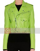 Women's Lime Green Belted Jacket Women's Lime Green Belted Jacket