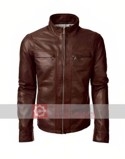 Arrow David Ramsey (John Diggle) Leather Jacket