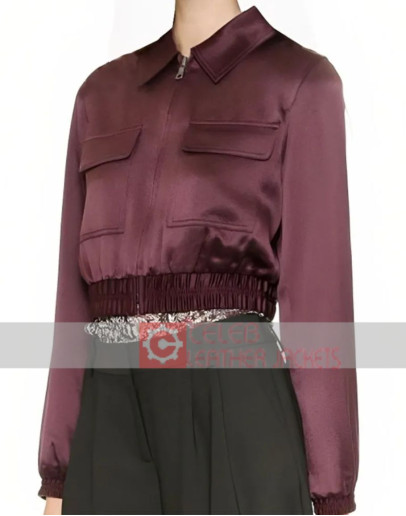 Arrow Emily Bett Rickards (Felicity Smoak) Cropped Jacket