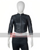 Arrow Katie Cassidy (Laurel Lance) Black Canary Jacket