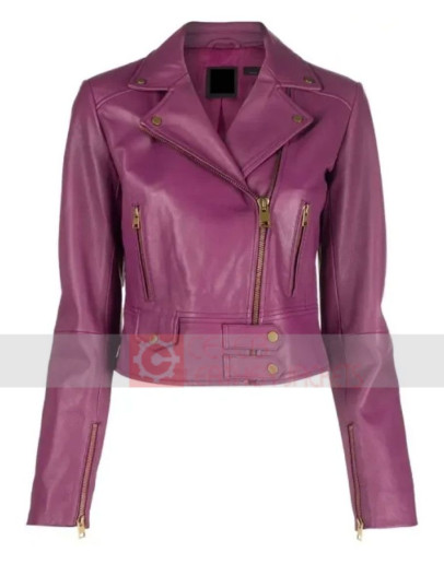 Big Sky 3 Katheryn Winnick (Jenny Hoyt) Purple Jacket
