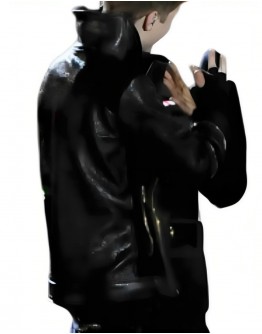 Justin Bieber 2021 Christmas Leather Costume Jacket