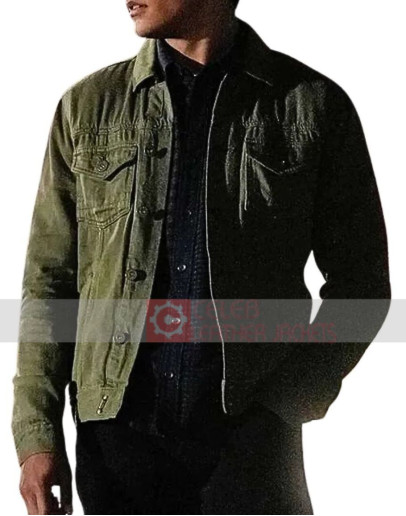 Love Victor S3 Michael Cimino (Victor Salazar) Green Jacket