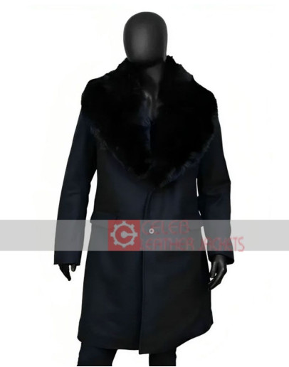 Renfield Nicolas Cage (Dracula) Black Fur Coat