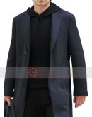 Sharper Sebastian Stan (Max) Gray Coat