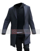 Sharper Sebastian Stan (Max) Gray Coat
