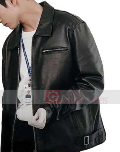 Strong Girl Nam Soon S01 Seong-wu (Kang Hee-sik) Black Jacket