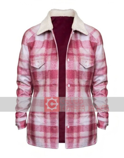 The Blessing Bracelet Amanda Schull (Dawn Spencer) Pink Coat