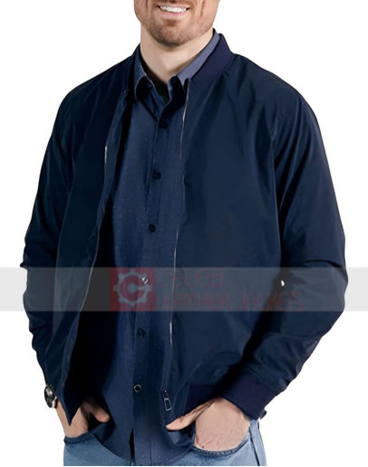 The Love Club Marcus Rosner (Josh Nolan) Blue Jacket