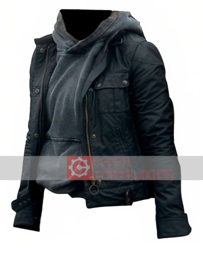 The Mother Jennifer Lopez (The Mother) Black Jacket