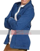 Your Place Or Mine Ashton Kutcher (Peter Coleman) Blue Jacket