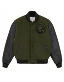 Billionaire Boys Club Green Varsity Jacket