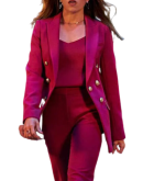 Day Shift Audrey San Fernando Pink Blazer 