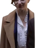 Phoebe Dynevor Fair Play 2023 Wool Coat