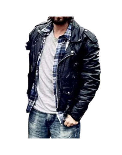 Finestkind Skeemo Black Leather Jacket