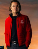 Gran Turismo Orlando Bloom Red Puffer Jacket