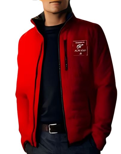 Gran Turismo Orlando Bloom Red Puffer Jacket