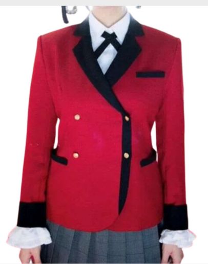 Kakegurui Kirari Momobami Elaiza Ikeda Wool Blazer