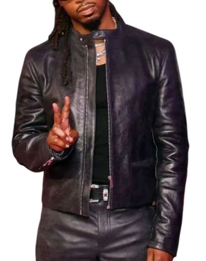 MTV Video Music Awards 2023 Metro Boomin Leather Jacket