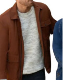 Marcus Rosner Notes of Autumn Brown Cotton Jacket