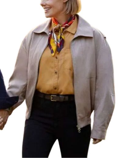 Notes of Autumn 2023 Ashley Williams Suede Jacket