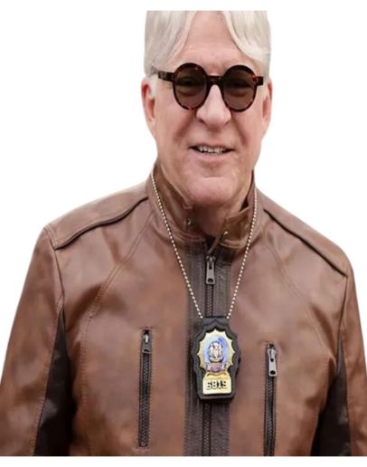 Only Murders in the Building S02 Steve Martin Brown Jacket