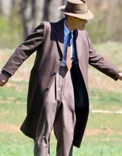 Oppenheimer Cillian Murphy Trench Coat